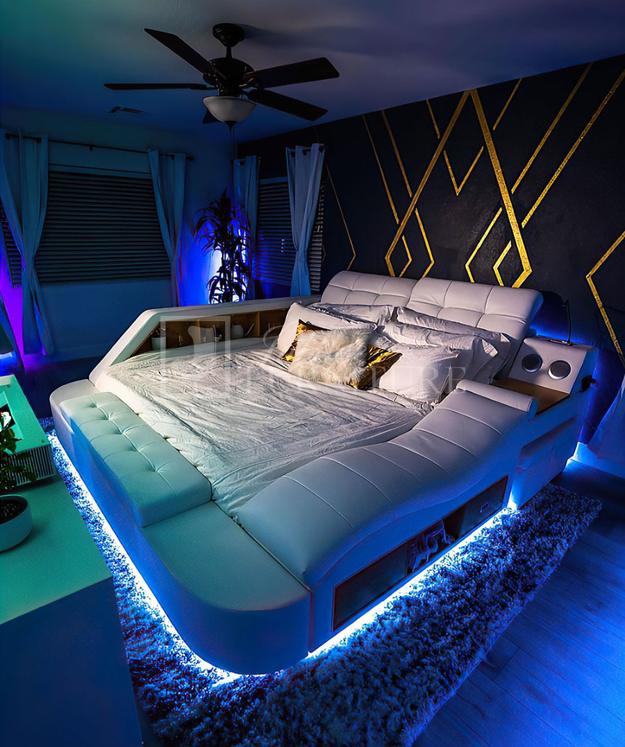 Hariana Tech Smart Ultimate Bed in a customer home