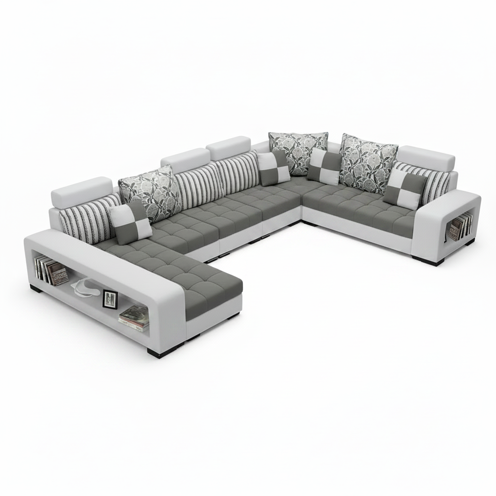 Selena Style D Sectional With Chaise