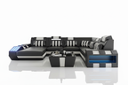 Cosmo Modern Leather Sectional with LED - Reflection