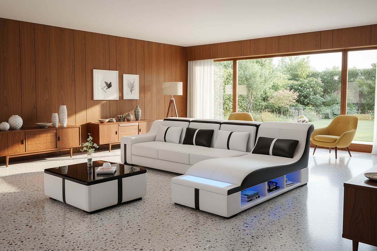 Lisa mid-century modern