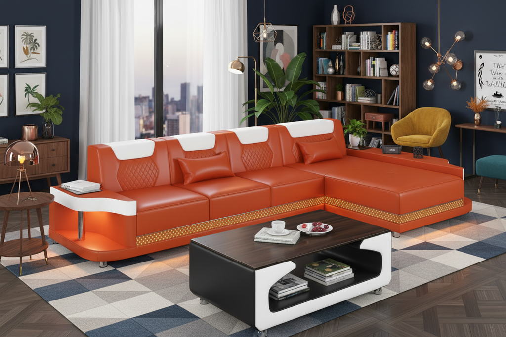 NEXA Compact - Orange/White Navy