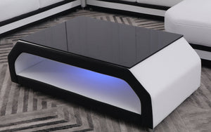 Keenan Modern U Shape Sectional with LED Lights