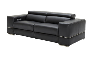 Yily Leather Modern Recliner Living Room Set