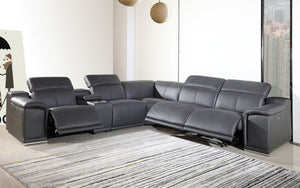 Logan Modern Sectional with Recliner