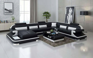 Josia Large Sectional Sofas with Adjustable Headrest