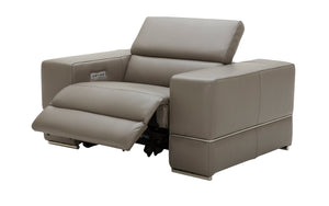 Yily Leather Modern Recliner Living Room Set