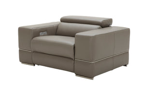 Yily Leather Modern Recliner Living Room Set