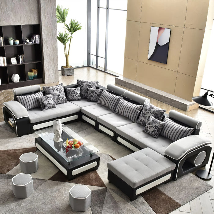 Selena Classical Modular Tufted Sectional