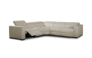 Mirage Reclining Sectional With Adjustable Headrest