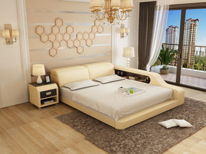 King Size Leather Bed