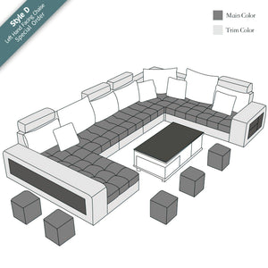 Selena Modular Tufted Sectional