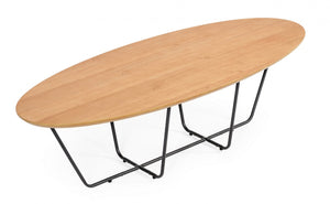 Amelia - Industrial Large Oak Coffee Table