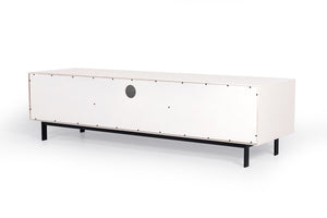 Diamond White TV stand