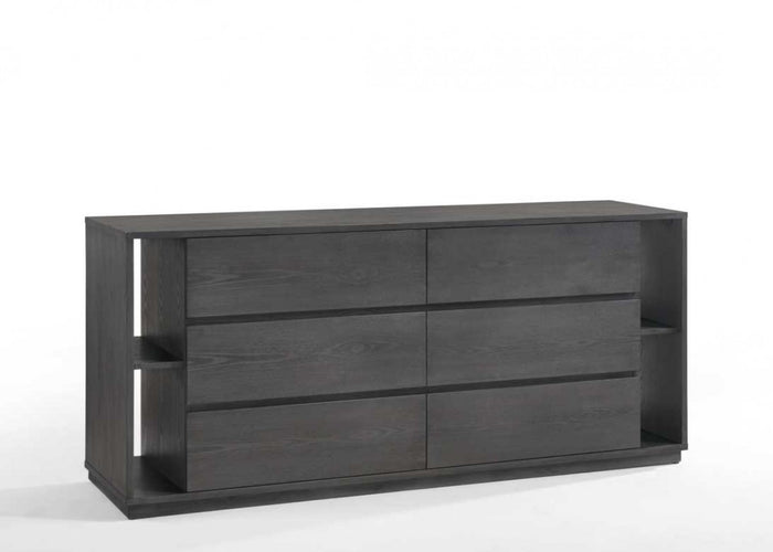 Jabi Modern Grey Dresser&Mirror