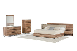 Nova Leon Italian Walnut Mirror