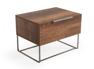 Labolita Italian Modern Light Oak Nightstand